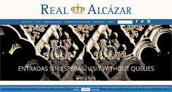 Desktop Screenshot of alcazarsevilla.org